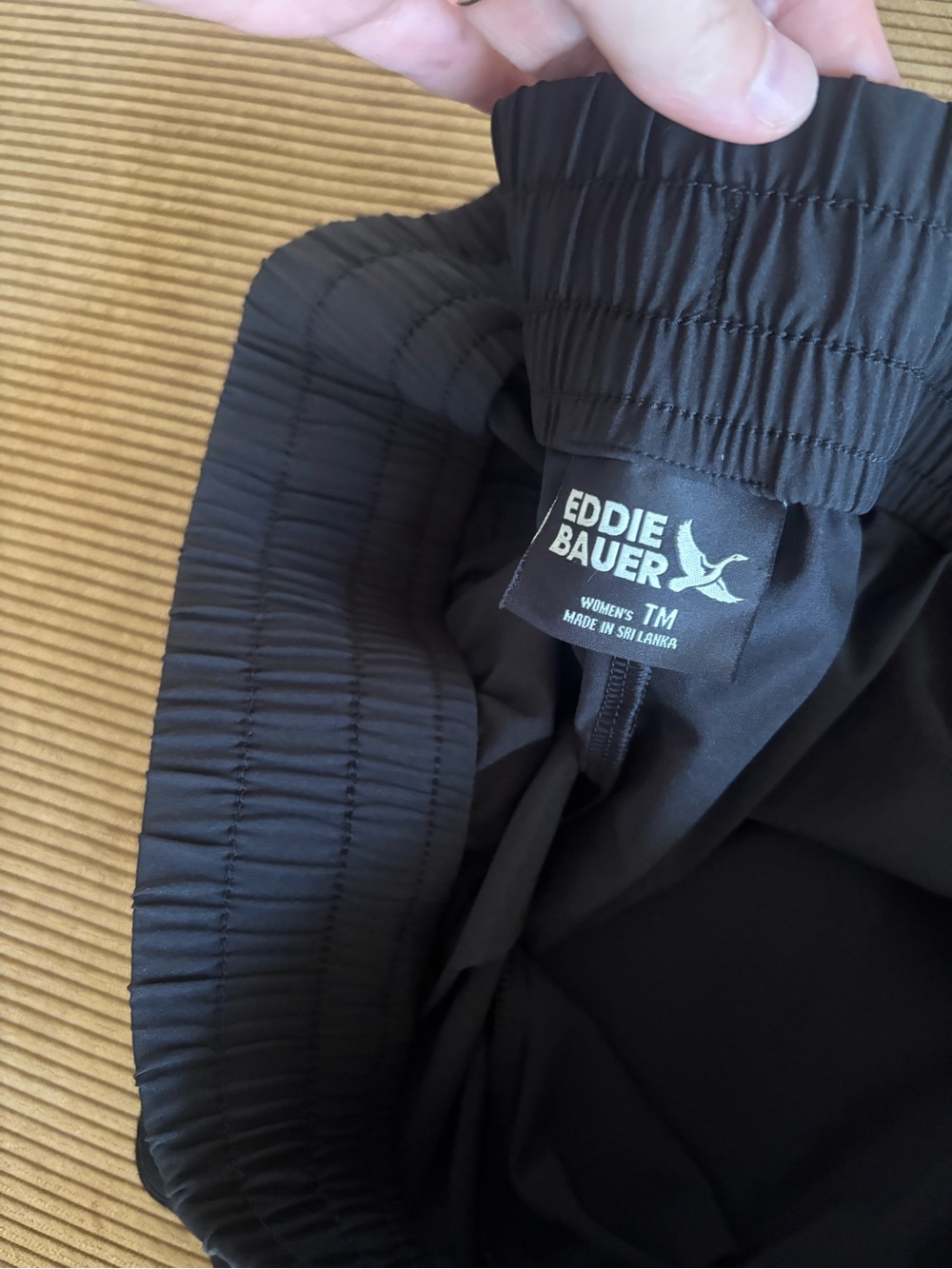 Eddie Bauer Departure Tie Front Ankle Pant - Picture 3 of 4